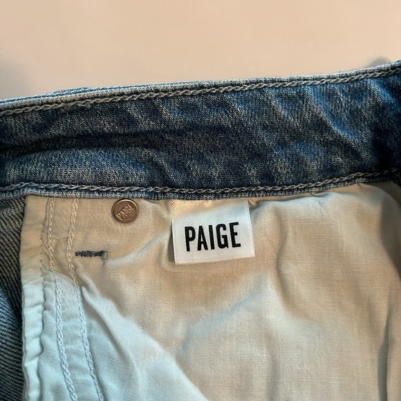 Paige Denim Sarah Longline Shorts High Rise Size 29 - Picture 11 of 16